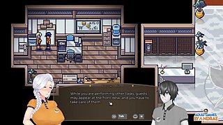 Kubos Big Tits Debut at Komadori Inn Hentai Game Part 1
