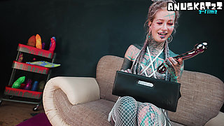 Extreme Anal Solo Silver Toy Prolapse Play