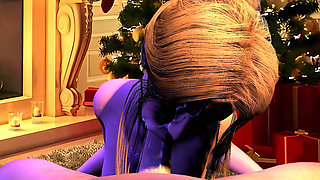 New Year's Eve Blowjob L 3D Animation