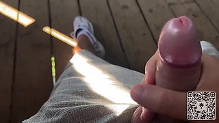 Meaty Donk Cougar Public Plumb and Oral job on Viewpoint Tower - Risky POINT OF VIEW