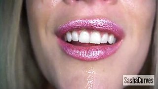 Pizza Delivery Guy Dominated By Voluptuous MILF Sasha Curves With Big Natural Tits