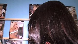 Charlie glory hole blowjob