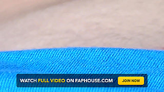Daddy Exhausted in Close up of Cum