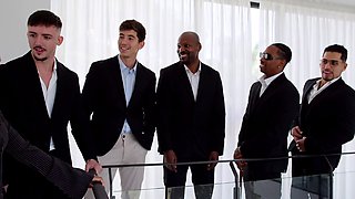 PornBox-Yasmina Khan Insane Gang Bang... All The Homies