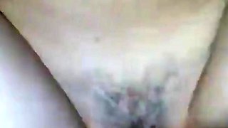 Asian Girl Facesits in Car