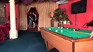 Brunette takes big cock up the ass