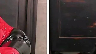 Sexy Latex Lesbian Pussy Masturbation Porn Video Arya Grander