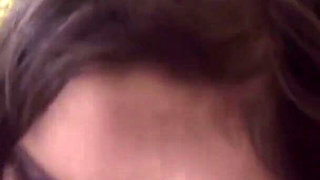 Side View Alessandra Noir Sucks a Thick Black Cock
