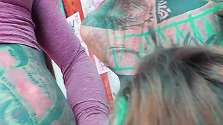 Tattoo Threesome Gone Wild Heavily Inked Artist Pounds Friend's Ass Mid Ink & Cums on Fresh Tattoo