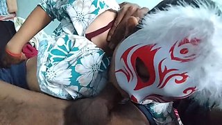 I drank the water from my boyfriend thick cock and then my boyfriend made me a mare and tore my little pussy with hiscock