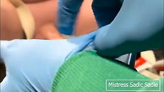 Catheter Play With Sadic Sadie: Stretching His Urethra
