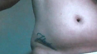 Quarantine Weight Gain BBW Fat Chubby MILF Shows off Her Big Belly