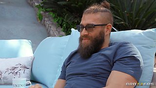 Azul In The Pool: Xander Corvus in Outdoor Fuck Scene with Azul Hermosa Part 2