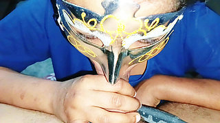 Indian village bhabhi sucking big dick for Cumshot in mouth , best oral sex face fucking deep throat video