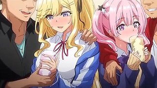 Two Japanese gals are getting their newfound experience of whoring themselves