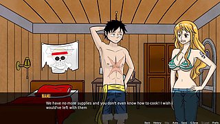 Teen gets a wild hentai experience in English with Loveskysan69real