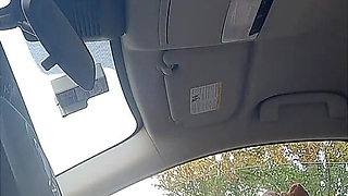 Car Session Foot Massage with Star N Footjob!!