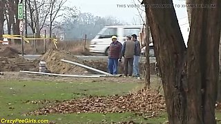 Hot Redhead Wife Pissing Outdoors - Amateur Golden Shower Fetish