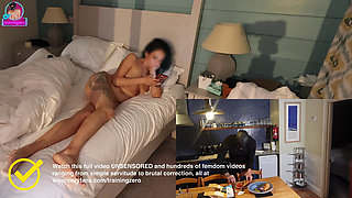 Training Zero Breakfast in Bed Delivered by my Femdom Slave Husband including Sucking Jam off my Toes