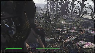 Threesome Sex With The Bride. The Bride Cheats In The Fallout Game Porno Game, Adult Mods