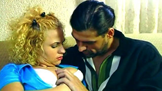 Blonde Babe Devoured in Wild Couch Romp