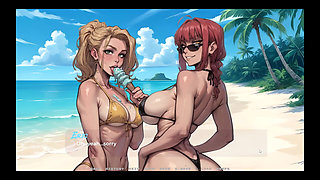 My New Girlfriend [ Taboo Hentai Game ] Ep.29 Shy Stepsis Caught Stepmom Fucking the Neighbor BBC!