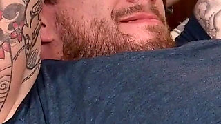 Horny blonde teen Ashley Rider catches her step brother jerking off and fucks him