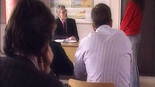 Blonde Babe Deepthroats Throbbing Cock with Drooling Passion