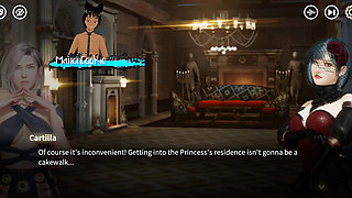 Rise of Eros Ch. 2 - the Royal Banquet - Having Some Kinky Fun in a Library and Being Loud