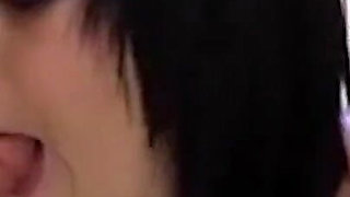 Horny Brunette in Wild Threesome with Intense Oral and Fucking