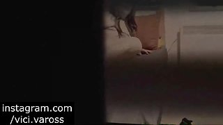 Neighbor caught masturbating at the window