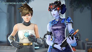 Last Gang-fuck for Bride Ashe before Weeding (THREE DIMENSIONAL Realistic Gameplay)