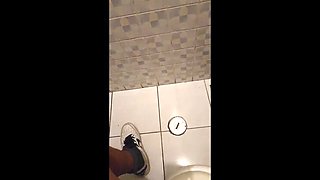 Latina MILF Teacher Gives Step Son a Blowjob in the Bathroom