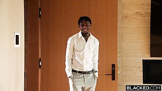 Kimmy Kimm and Damion Dayski's riding movie by Blacked.Com