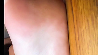 Female Wrestler Pins You Down and Shoves Dirty Soles in Your Face