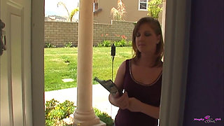 Beautiful Blonde Megon Is Spreading Her Tight Pussy to Get a Huge Load of Jizz.