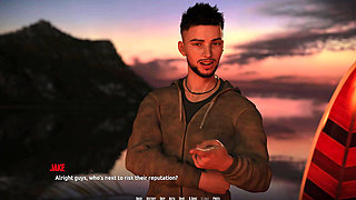 Dominos Beach 12: Riley's Blindfold Massage on John W/ Rebels