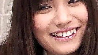 Asian Skinny College Teen Filmed at Casting for the First Time