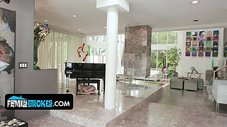 Taboo Hide and Seek - Petite Step Sister Tries to Seduce Step Bro