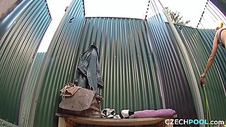 Czech Pool 2: Smoothly Shaved Blonde