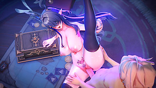 Genshin Impact - Lauma X Aether Passionate Sex - 3D Hentai Animation