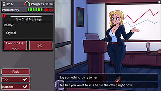 Girl with big boobs and big ass takes monster cock - barely working gameplay level 3