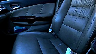 Skinny brunette MILF sucks and fucks a big cock