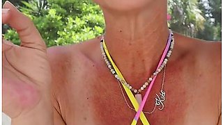Bikini Joi With A Petite Blonde