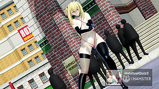 mmd r18 Gokuraku  fuck hard dildo want to fuck cosplay gangbang anal big tits resident evil genshin 3d hentai