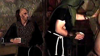 Rebecca - Hung Upside Down with Weights to Be Whipped