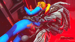 Samus Aran Vs Space Pirate