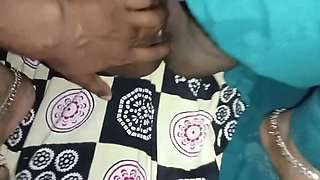 Delhi Bhabhi Hot Handjob and Massage with Devar in Indian Village
