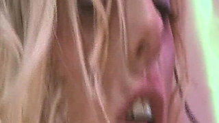 Horny Amazons Scene 4 Blonde MILF with Big Tits in Lingerie Enjoys Fucking in the Office