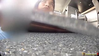 Johntronx - Hot Thai Amateur Babe With Big Ass and Small Tits Gets Fucked in the Pool - POV HD